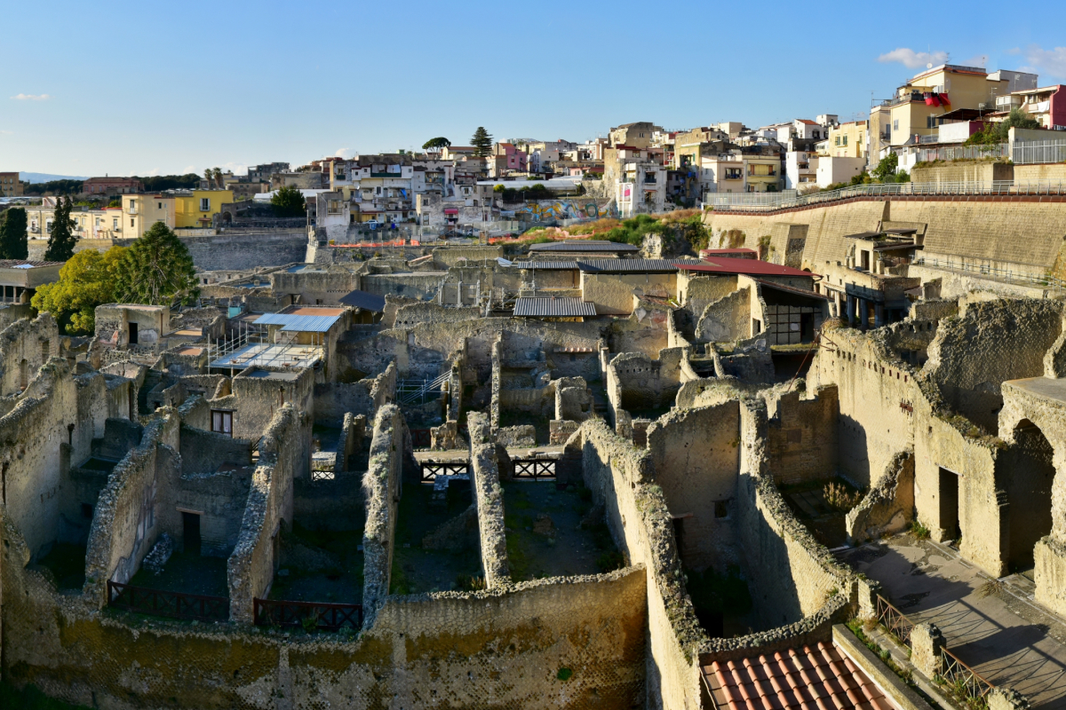 エルコラーノ(ヘルクラネウム)の遺跡