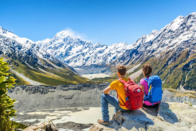 壮大なマウントクックの自然を散策!