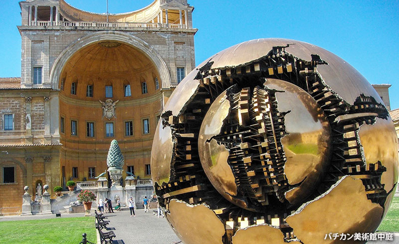 サン・ピエトロ大聖堂へ続く近道特別通路を利用し時間節約!