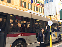 ローマご滞在初日のご利用がおススメ!