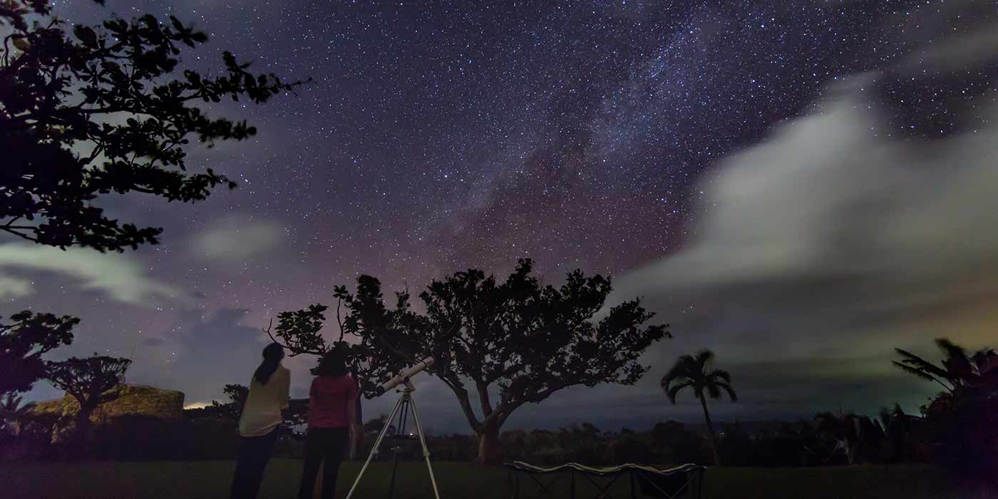 石垣島で体感する星降る夜空 日本の絶景 Jtb 感動の瞬間 とき