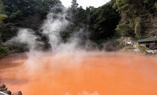 べっぷ地獄めぐり・血の池地獄