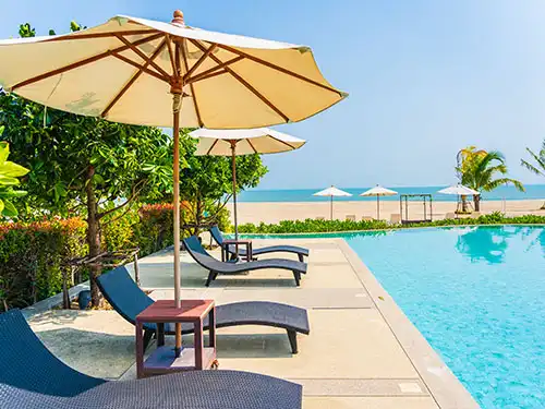 プールを楽しめるプラン