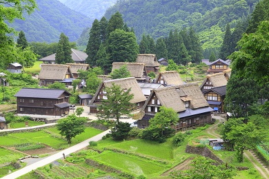 砺波・五箇山・庄川