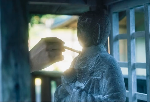 清巌寺の仏像の画像