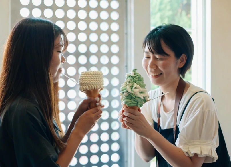 カフェマザーの店内の様子