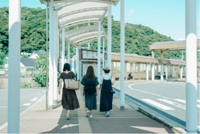 倉吉駅の風景