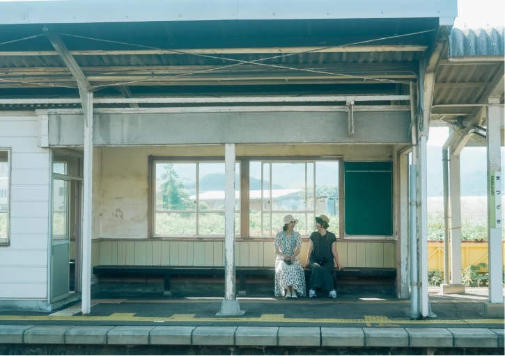 松崎駅の風景