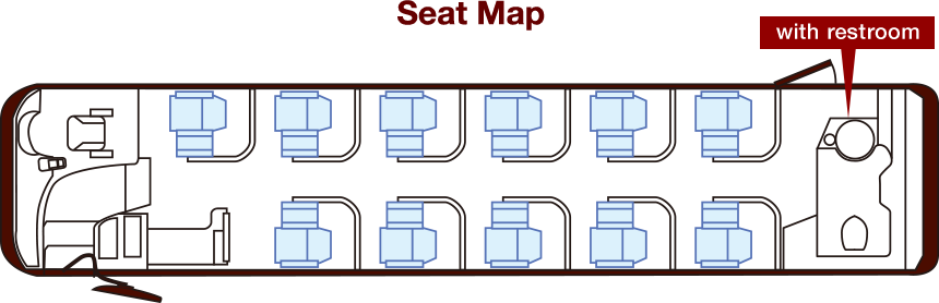 with restroom seat map image