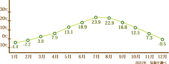 年間平均気温