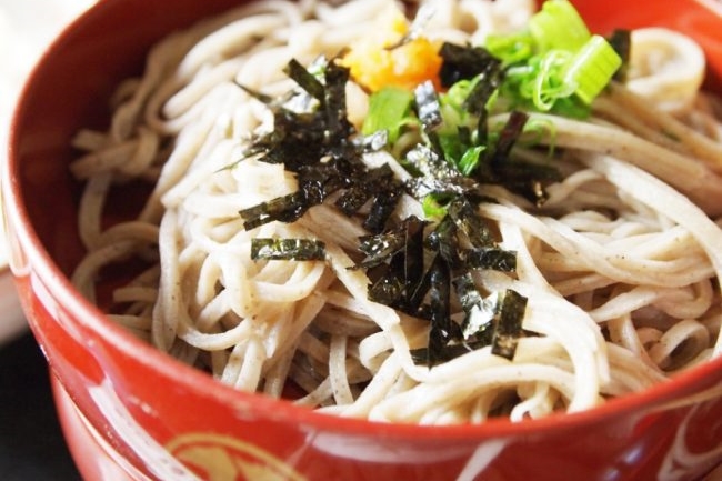 羽根屋本店の割子蕎麦