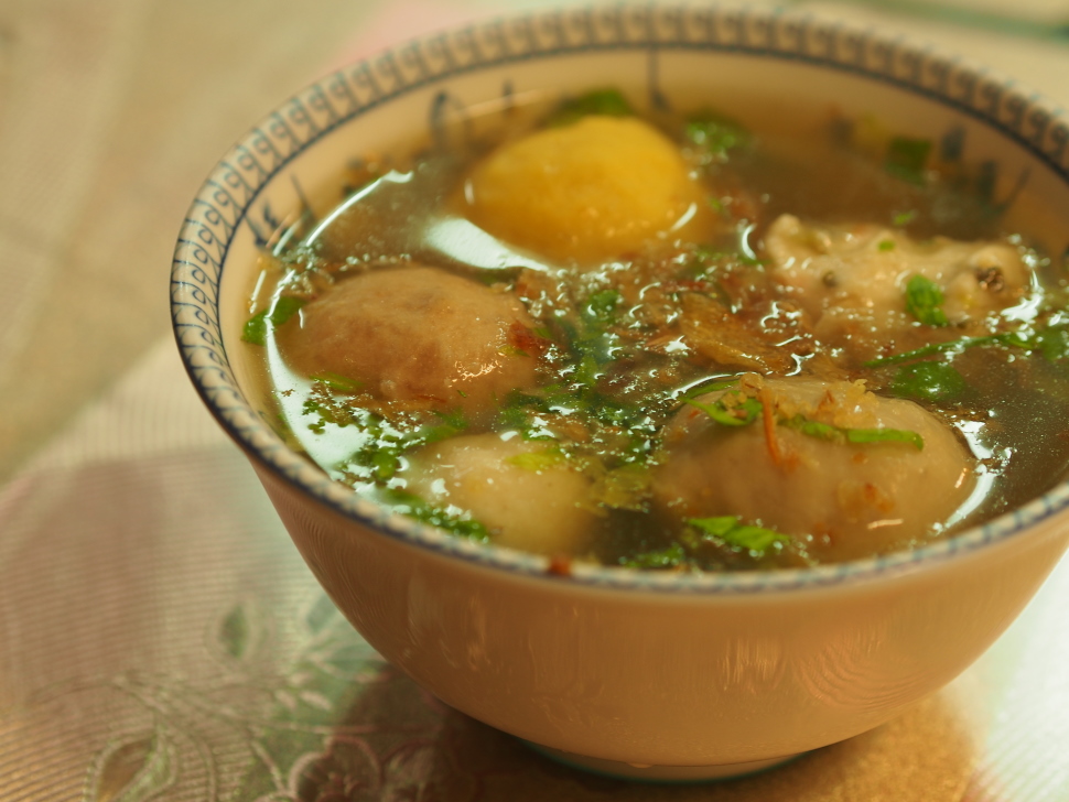 魚のつみれスープ「魚丸湯」