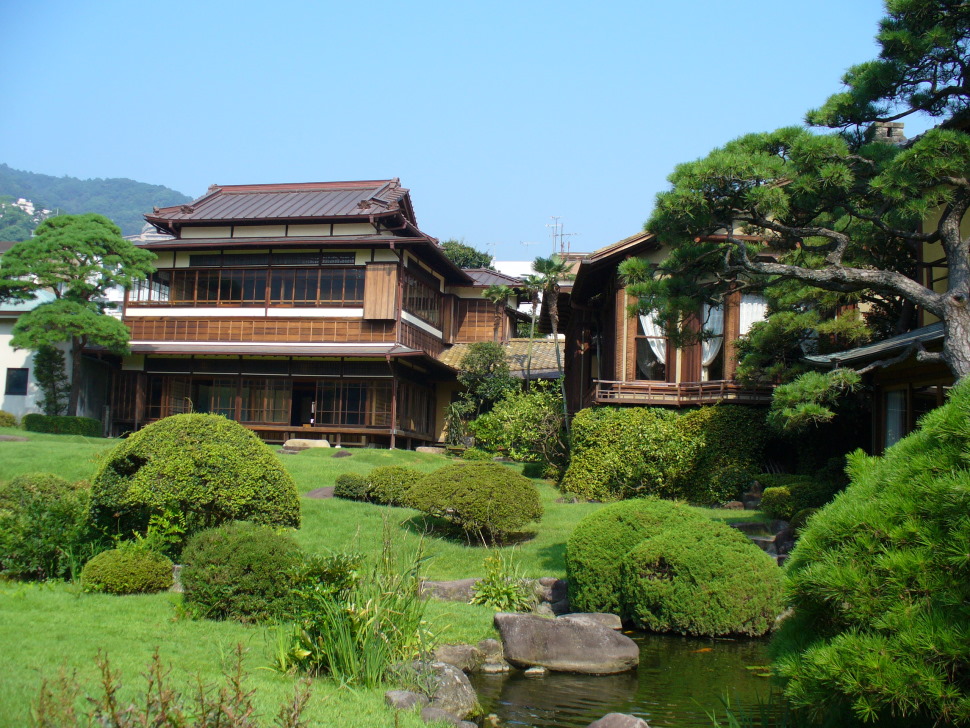 独特の雰囲気を持つ洋館「起雲閣」