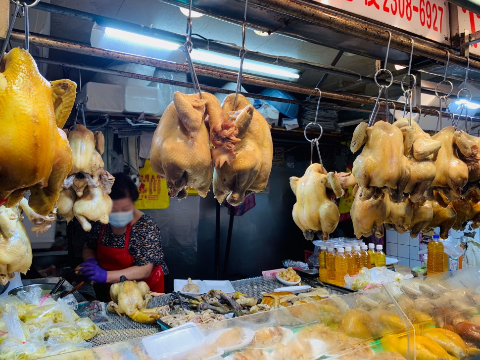 東三水街市場 鶏のロースト