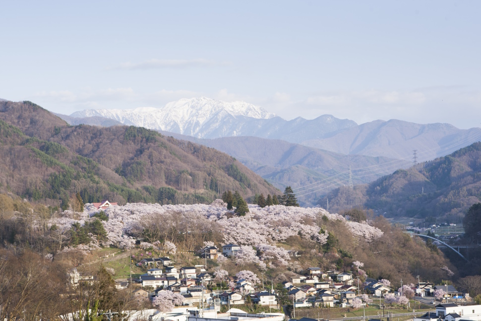 鉾持付近からの遠景