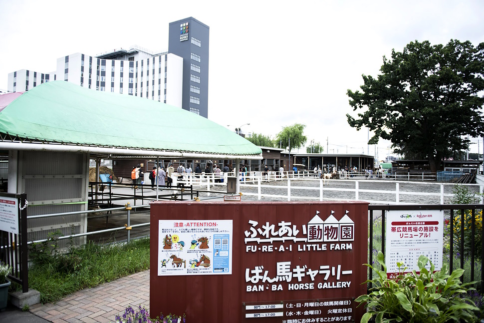 子供も楽しめるふれあい動物園