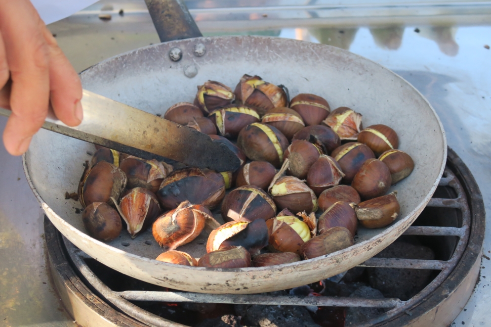 アテネの焼き栗