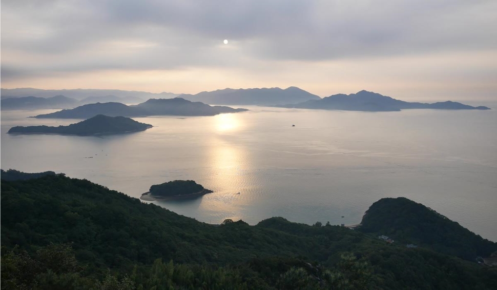 瀬戸内海の多島美