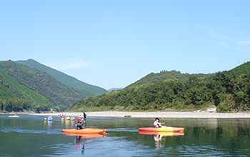 海・川で楽しむ