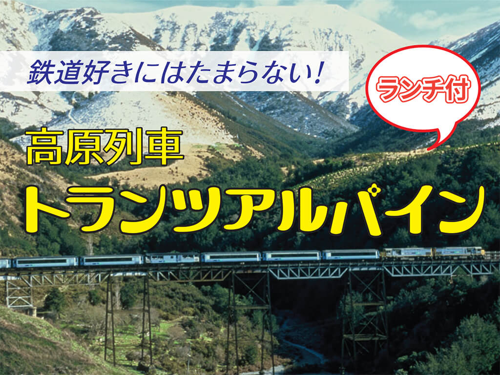 鉄道好きにはたまらない！トランツアルパイン1日観光（英語ガイド付き）