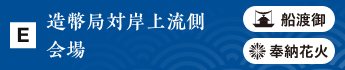 造幣局対岸上流側会場