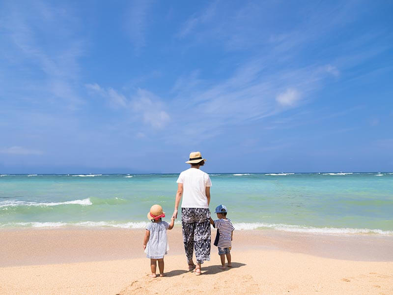 ビーチでの過ごし方