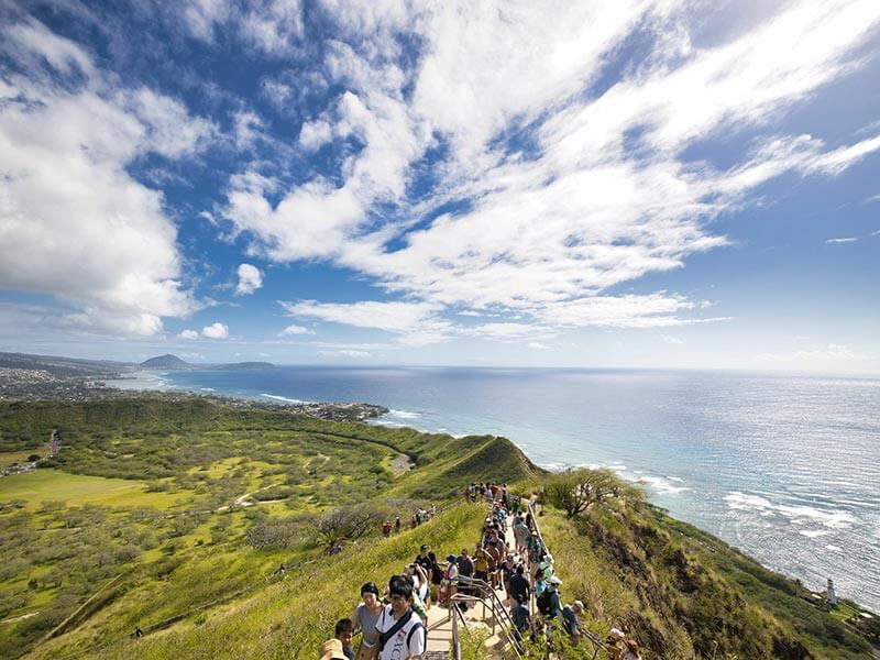 ハワイの自然を楽しむ